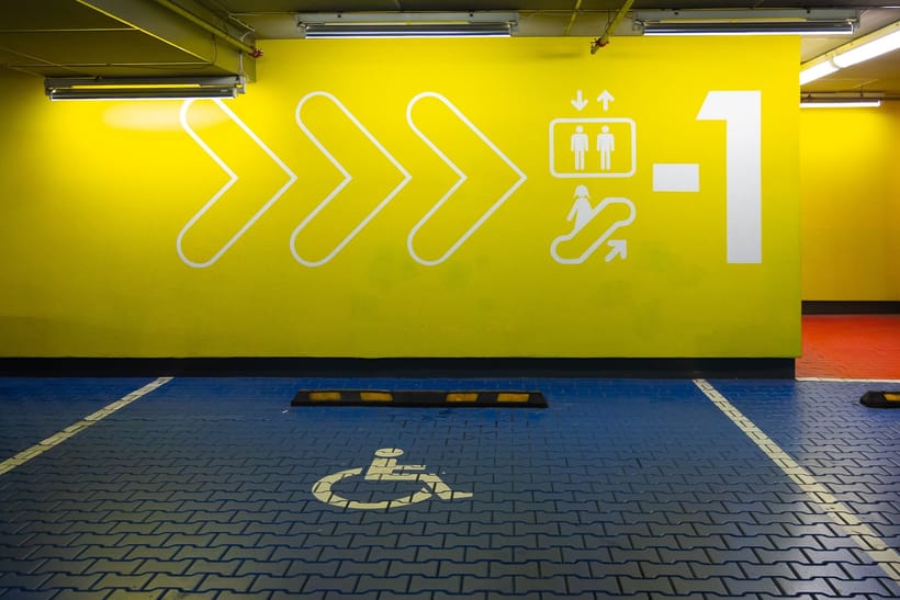 Estacionamiento para discapacitados en Texas